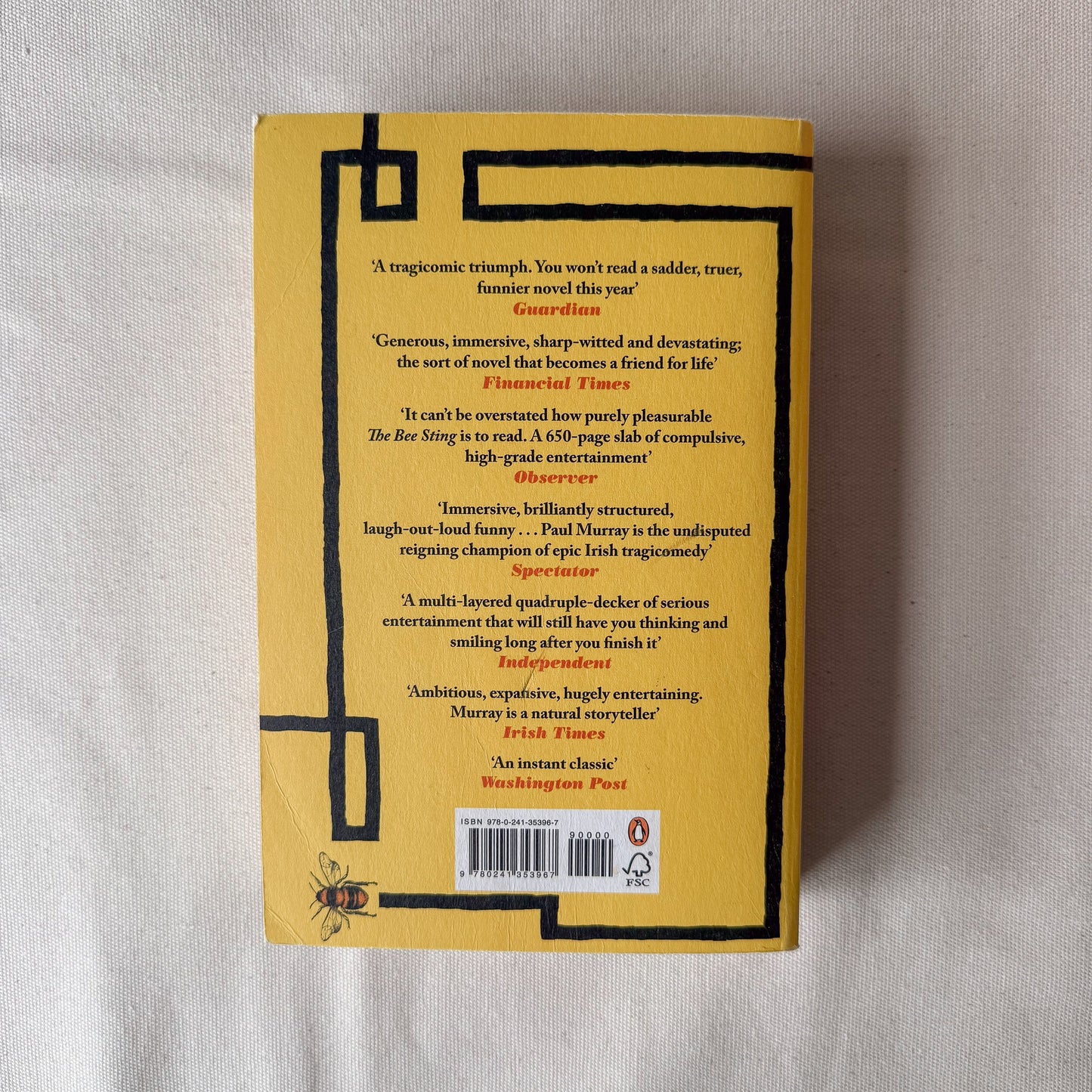 The Bee Sting - Paul Murray