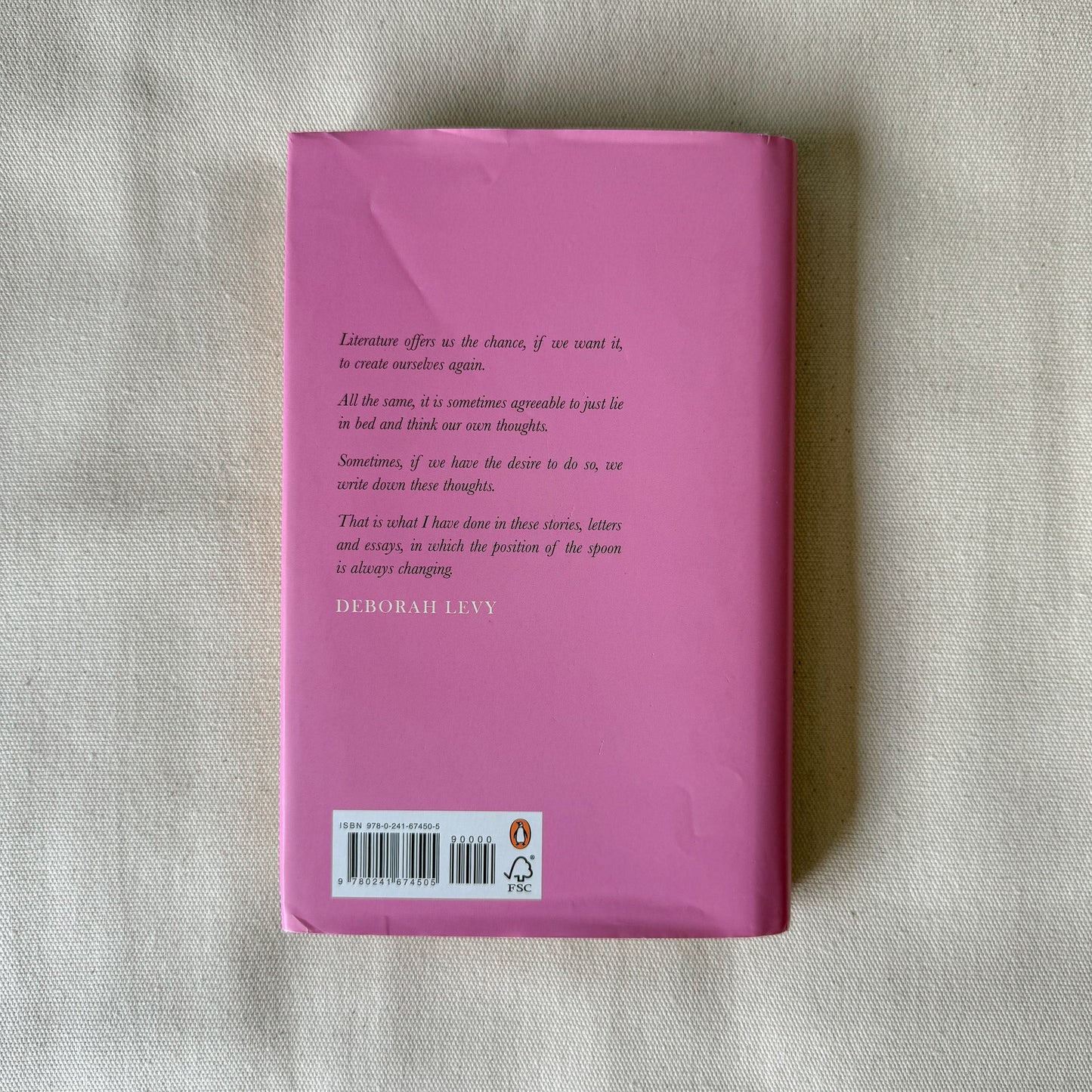 The Position of Spoons - Deborah Levy